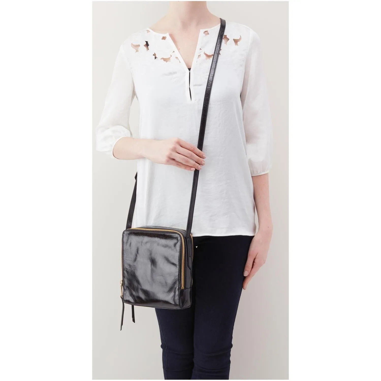 Women's Hobo Lyra Black Leather
