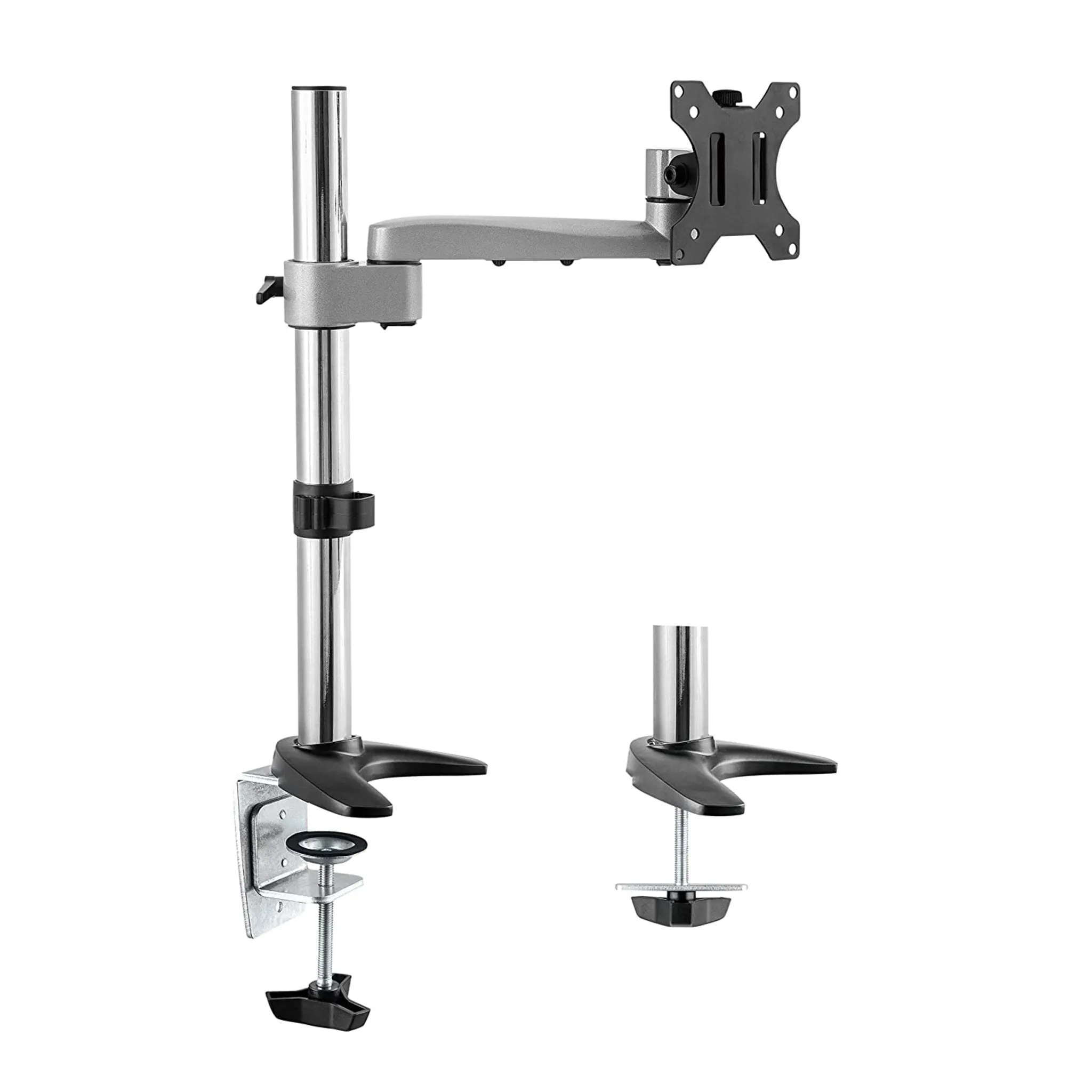 WorkStore Defianze Laptop Stand, Adjustable Aluminium Articulating Preconfigured Monitor Arms