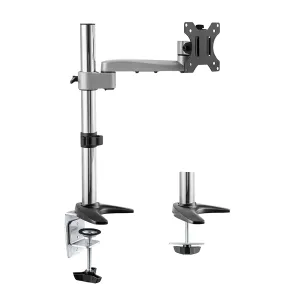 WorkStore Defianze Laptop Stand, Adjustable Aluminium Articulating Preconfigured Monitor Arms