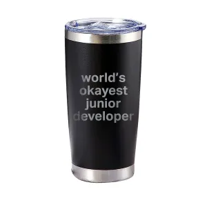 World's Okavest Junior Developer Tumbler