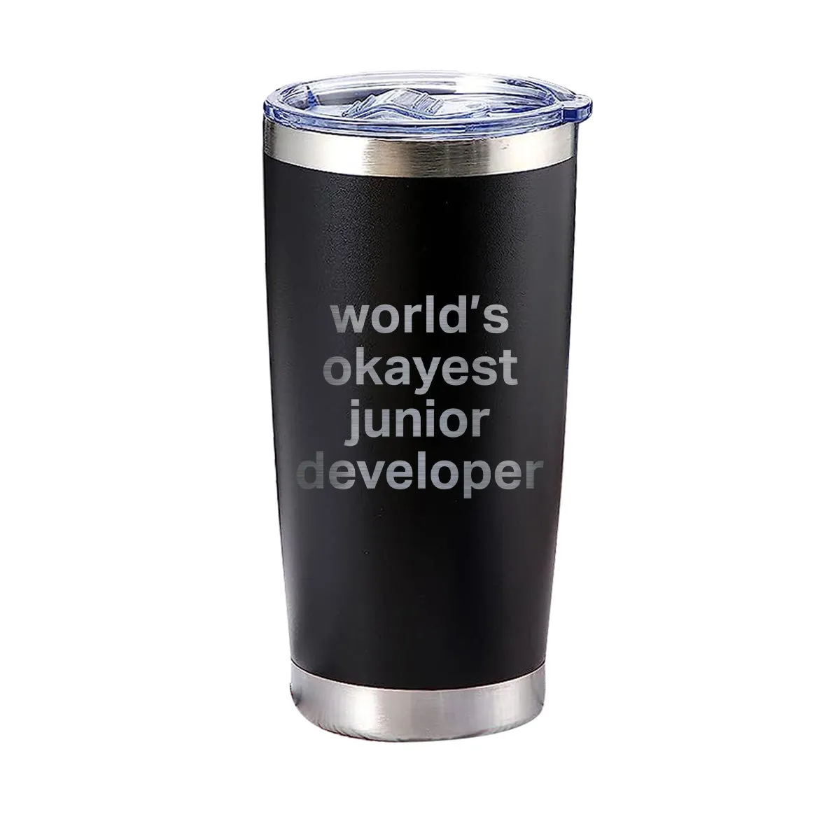 World's Okavest Junior Developer Tumbler