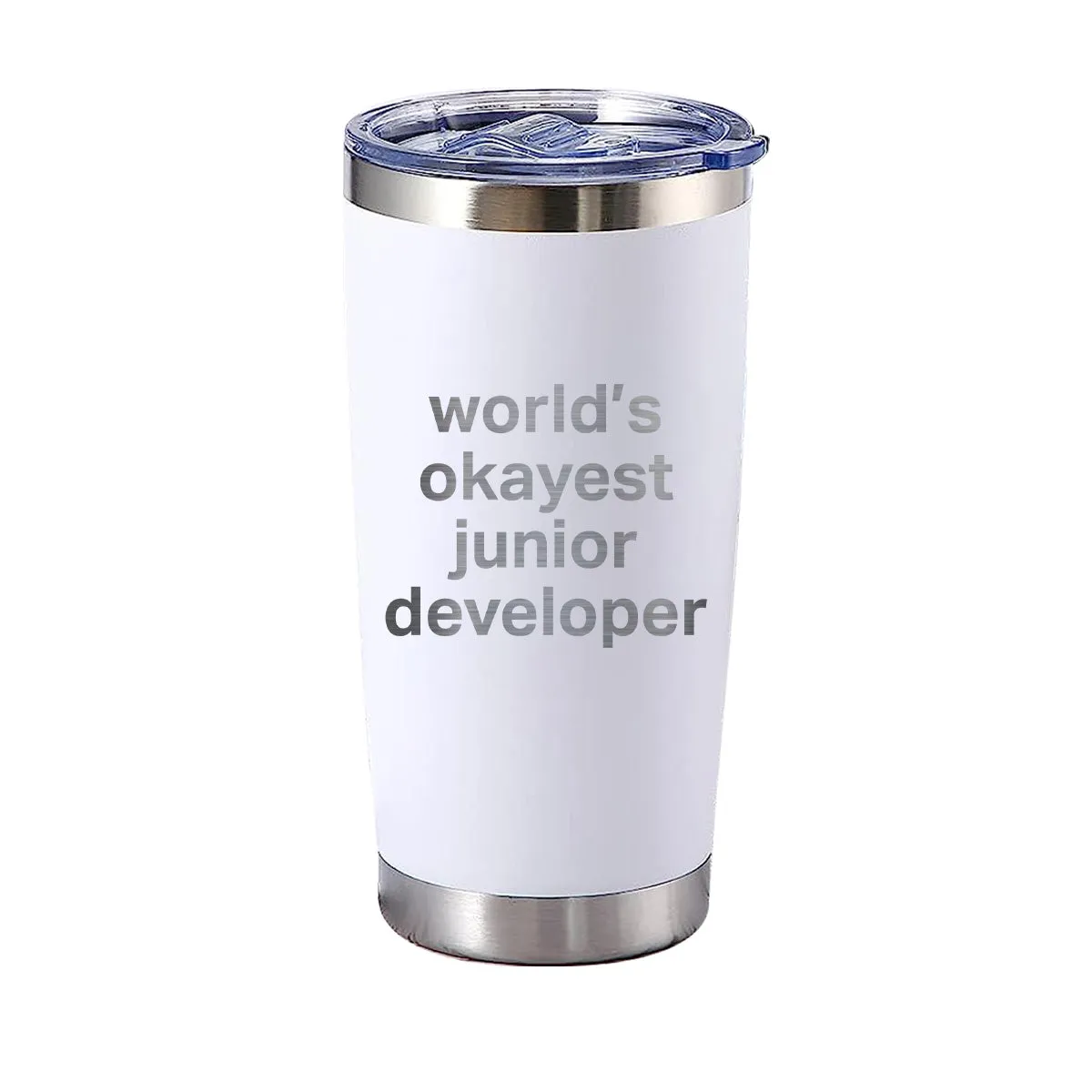World's Okavest Junior Developer Tumbler