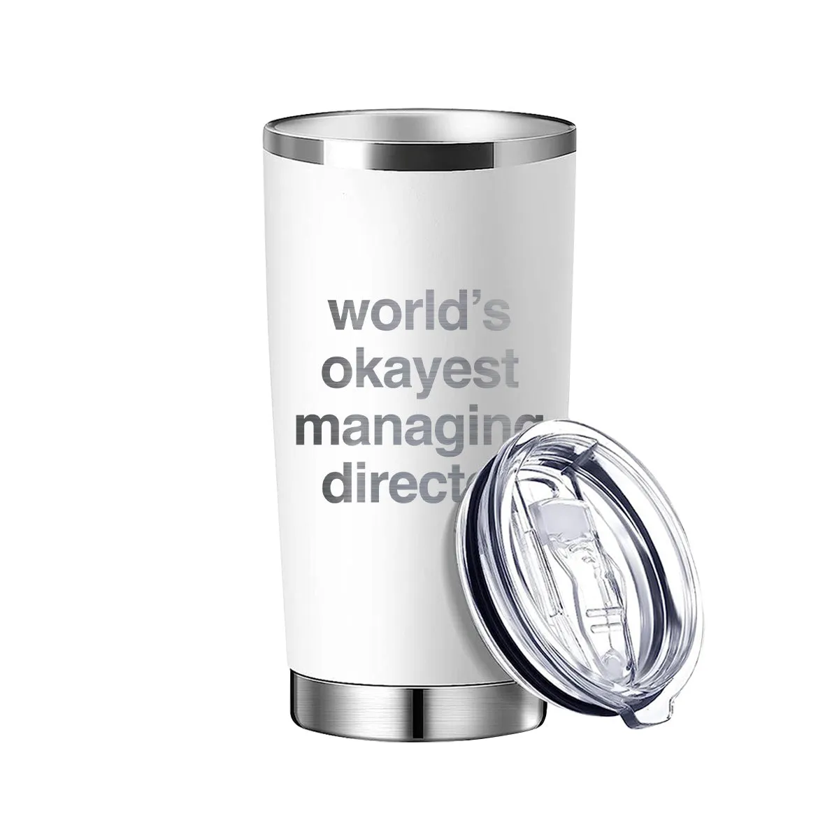 World's Okayest Managing Director Tumbler