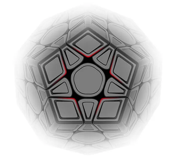 X-Man Galaxy Megaminx V2 M (Sculpted)