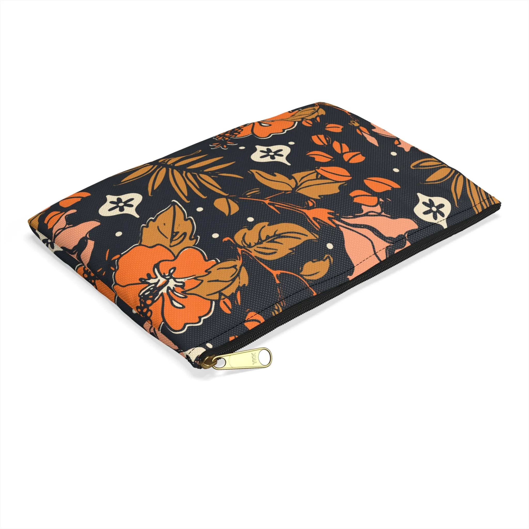 Zen Hibiscus Accessory Pouch