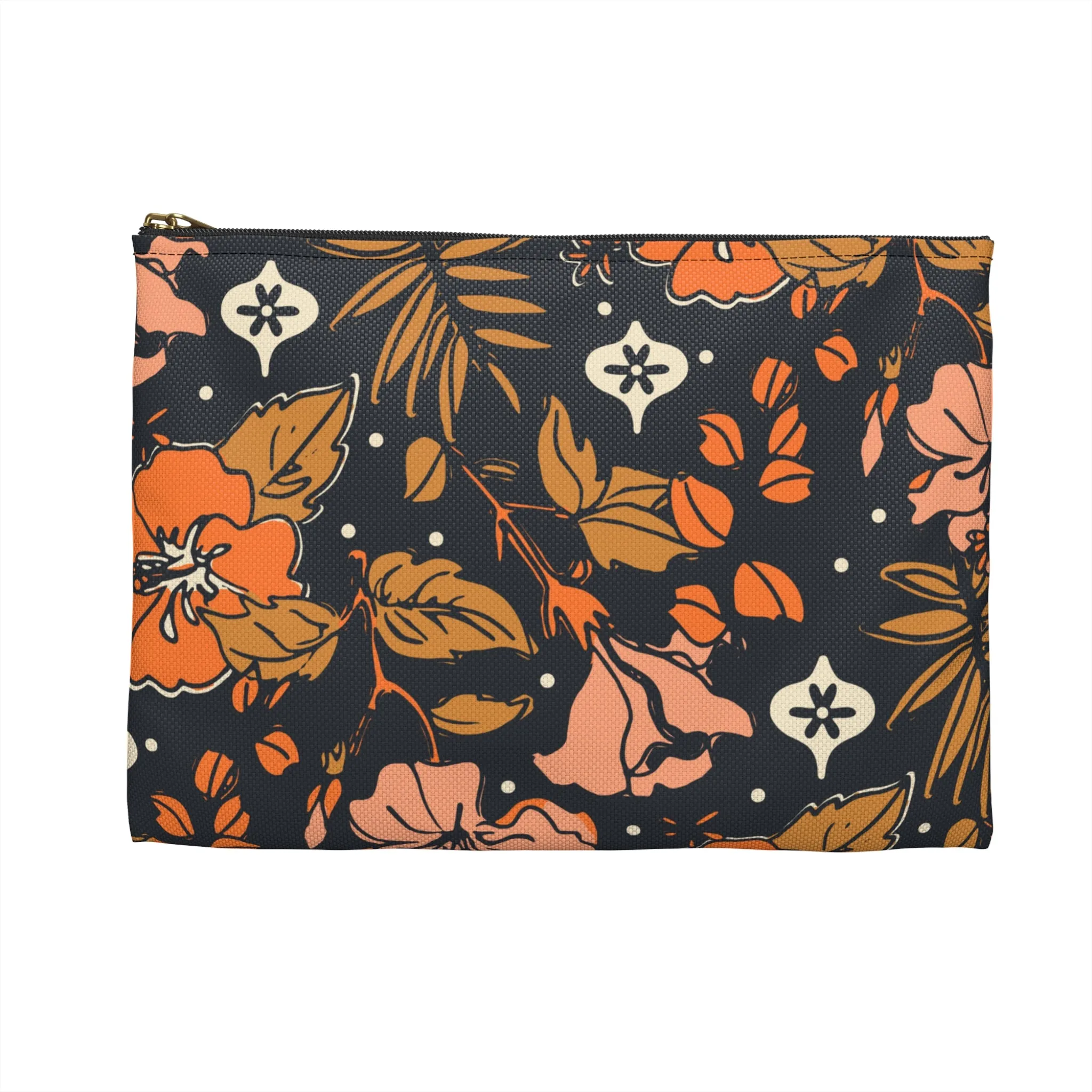 Zen Hibiscus Accessory Pouch