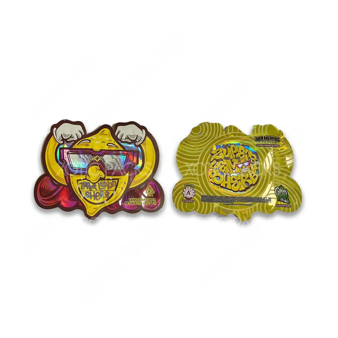 Zuper Lemon Sherb Mylar Bag 3.5 Grams